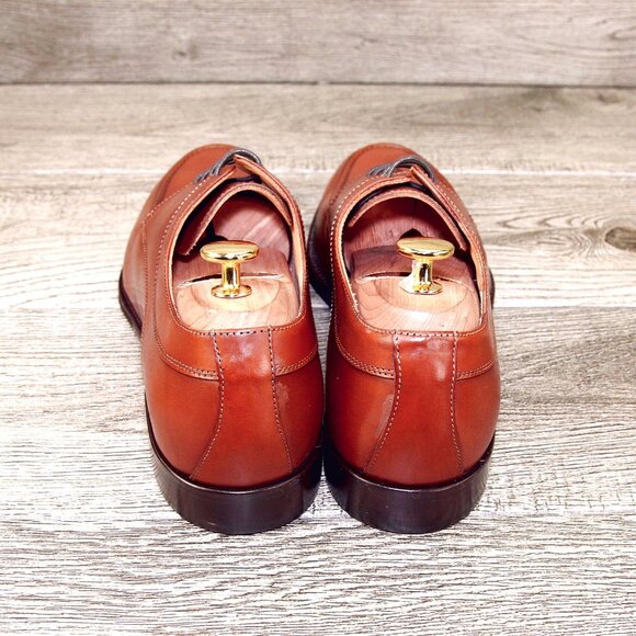 *NIB* $475 Nordstrom ZELLI Italia 9 M Verona Italian Derby Rust * add $15 Trees main image 15